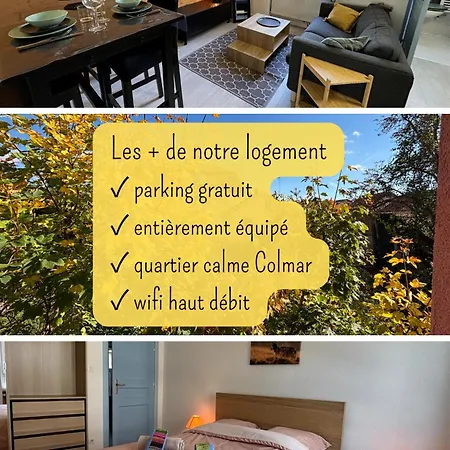 Proche Centre, Marches De Noel 10min A Pied, Parking Gratuit F2 Au Calme Apartament *